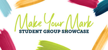 Make your mark student group showcase with paint swatches